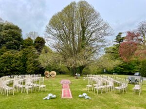 Outdoor wedding at Springfort Hall, Mallow, Co Cork -Caroline McCarthy - Your Celebrant Ireland - Registered Solemniser & Celebrant in Ireland conducting wedding and elopment ceremonies. Useful information and advise, articles and blogs on getting married in Ireland