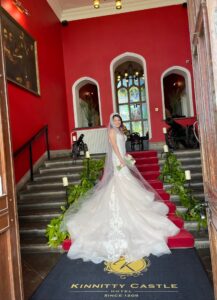 Castle elopment ceremony at Kinnity Castle -Caroline McCarthy - Your Celebrant Ireland - Registered Solemniser & Celebrant in Ireland conducting wedding and elopment ceremonies. Useful information and advise, articles and blogs on getting married in Ireland